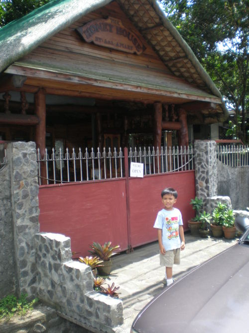 Front view of the Honey House