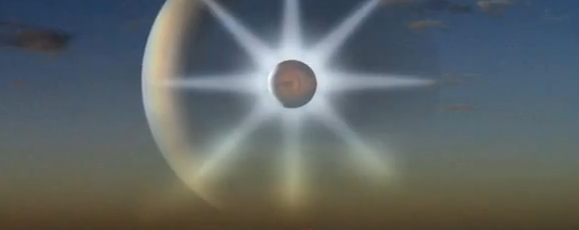 The polar configuration depicted and animated in the movie Symbols of an Ancient Sky